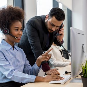 call-center-business-woman-talking-on-headset-2024-07-24-18-44-41-utc